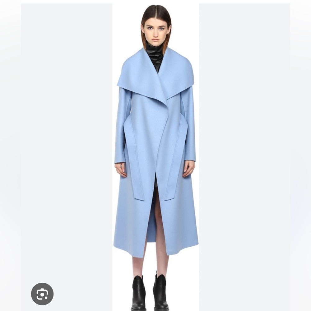 Mackage Light Blue Women's Trench Coat